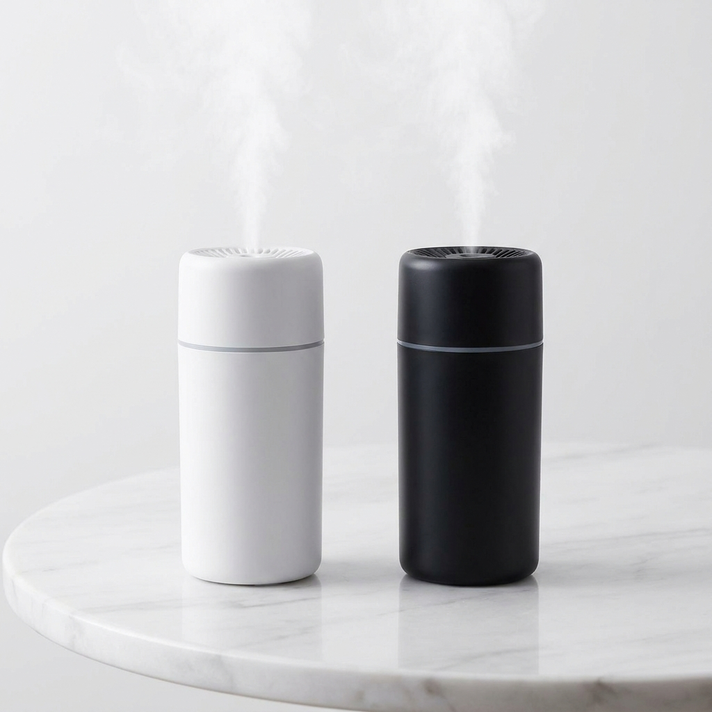 Humidifier in white and black